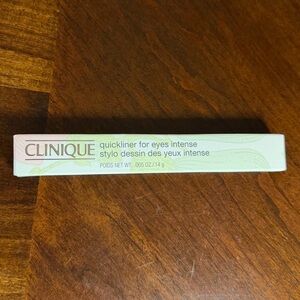 Clinique Quickliner For Eyes Intense 09 Intense Ebony Mini Size NIB